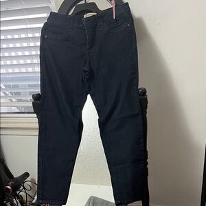 Democracy Black Cropped Jeans for Women